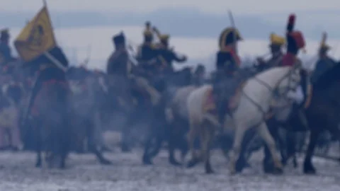 Conflict in Napoleonic wars Stock Footage 101271499