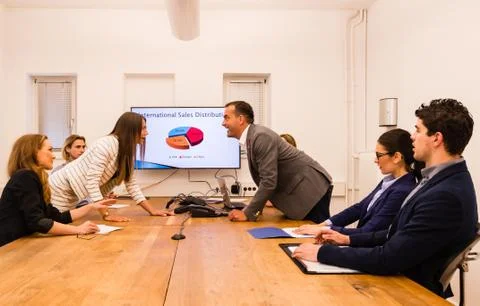 Conflict in the office Stock Photos