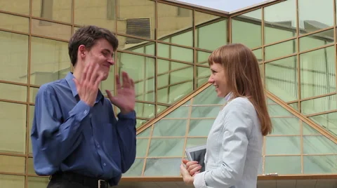 Conflict working problems Stock Footage 44132394