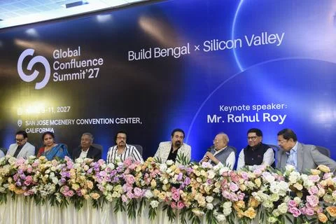 Confluence 2027 Official Press Launch Kolkata India Stock Photos