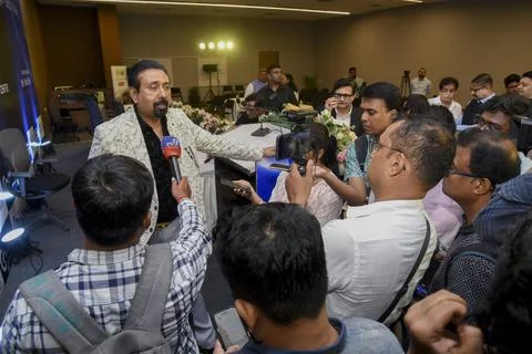 Confluence 2027 Official Press Launch Kolkata India Stock Photos