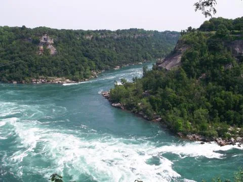 The confluence of the river Stock Photos