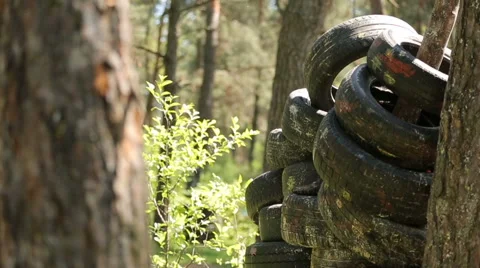 Confrontation between the two teams in paintball. Stock Footage 62111054