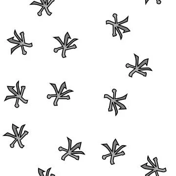 Confucianism religion vector seamless pattern Stock Illustration