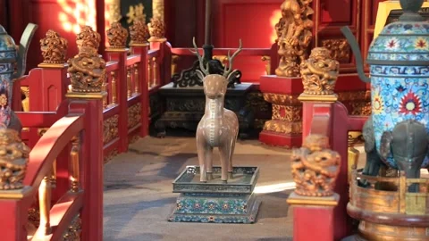 Confucius Temple/Kong Miao Stock Footage 203395341