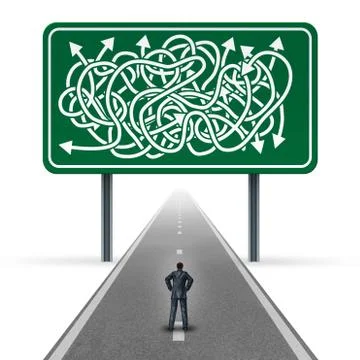 Confused Business Stock Illustration