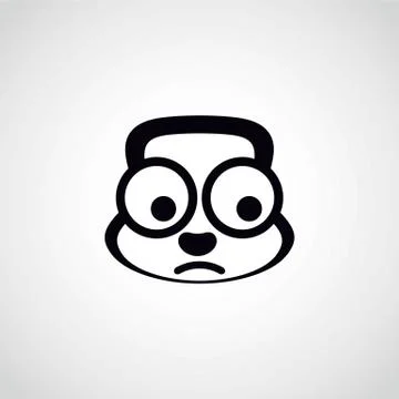 Confused chipmunk. Stock Illustration