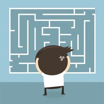 Confused Stock Illustration