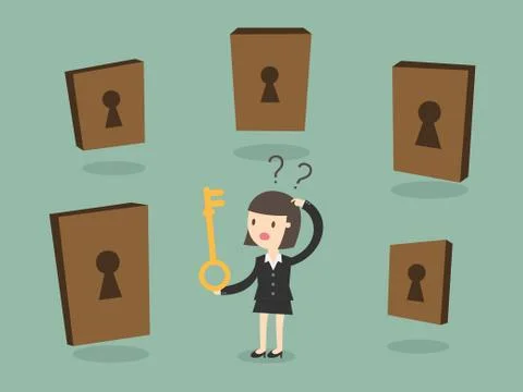 Confused Stock Illustration