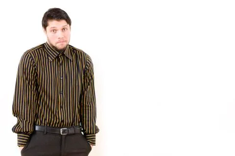Confused man Stock Photos