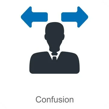 Confusion Stock Illustration