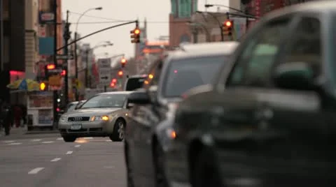 Congested Brooklyn Traffic Vídeos de archivo 12517101