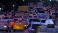 Congested Manhattan heavy street traffic jam rush hour cars New York City NYC 4k or 4k+ Resolution