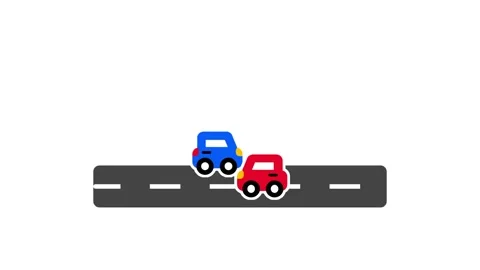 Congested Road Stock Footage 334237876