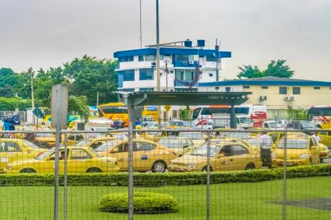 Congested Traffic, Guayaquil, Ecuador Stock Photos