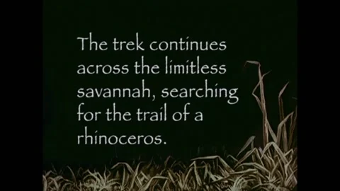 CONGO - 1924 - Native hunters in the Congo kill an elephant and begin removing Stock-Footage 288185033