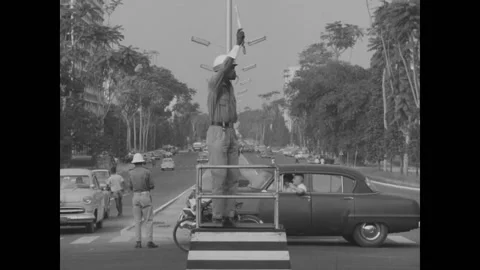 CONGO - 1962 - A democratically elected government is functioning well two years Video stock 327753436