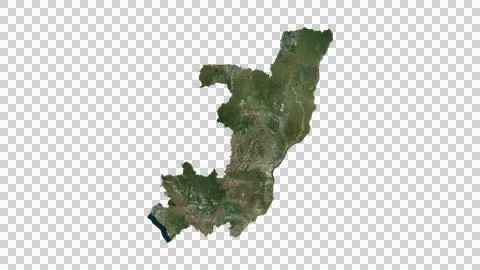 Congo Brazzaville Map Stock Illustration