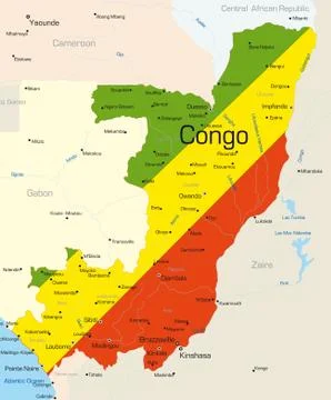 Congo Stock Illustration