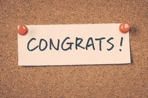 Congrats Stock Photos