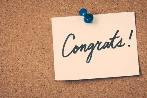 Congrats Stock Photos