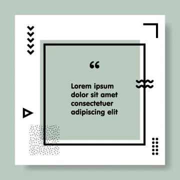 Congrats speech bubble banner, geometric memphis style concept, with text Con Stock Illustration