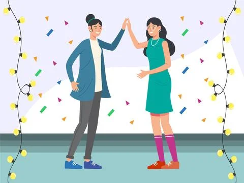 Congratulate Concept Illustration Stock Illustration