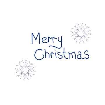 Congratulation with Christmas. Stock-Illustration