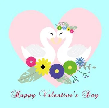 Congratulation Happy Valentine's Day Stock Illustration