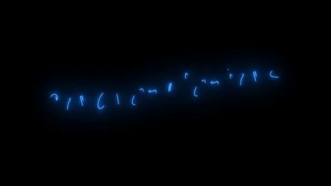 Congratulation neon sign fluorescent light glowing on banner background Stock Footage 121608632