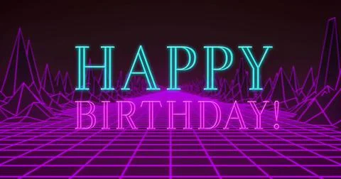 Congratulation text over liquid in seamless pattern against grid network on Stock Photos