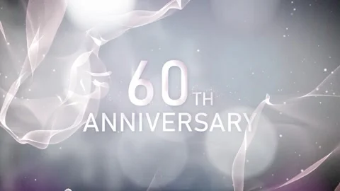 60Th Anniversary Stock Video Footage