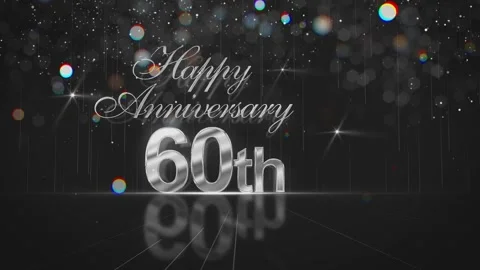 60Th Anniversary Stock Video Footage