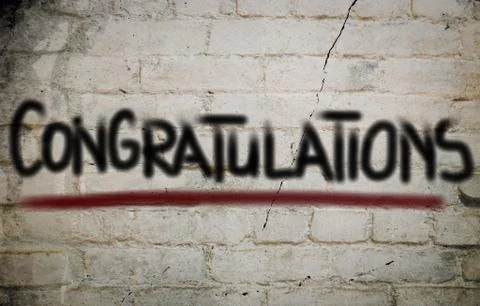 Congratulations Concept Stock Illustration