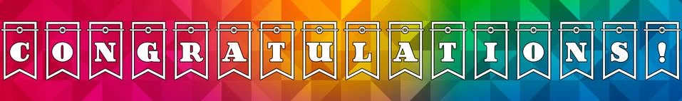 Congratulations Design 002 Stock Illustration
