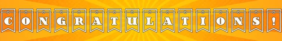 Congratulations Design 005 Stock Illustration