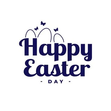 Congratulations on the Easter holiday on a white background - Vector Stock Illustration