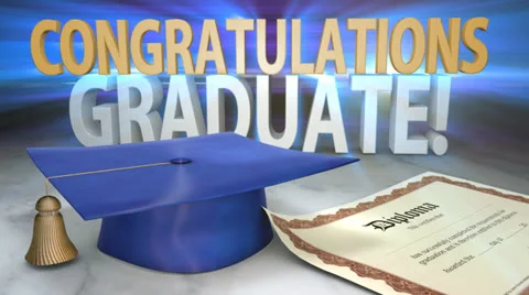 Congratulations Graduate Stock Footage 24289609