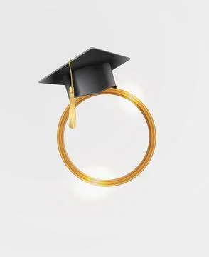 Congratulations graduates banner concept. Class of 2023. University or High Stock Illustration