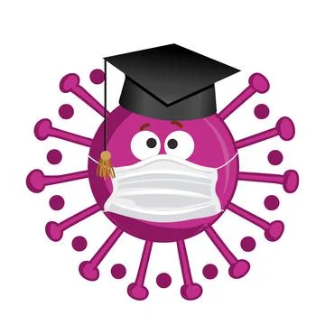 Congratulations Graduates Class of 2021 - Stock Illustration