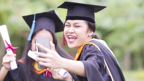 Congratulations to the graduates Stock Footage 159909952