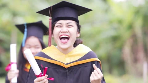 Congratulations to the graduates Video stock 159911140