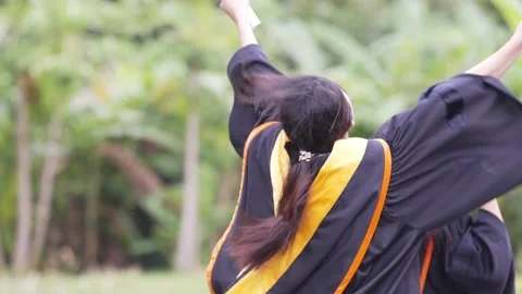 Congratulations to the graduates Video stock 159911252