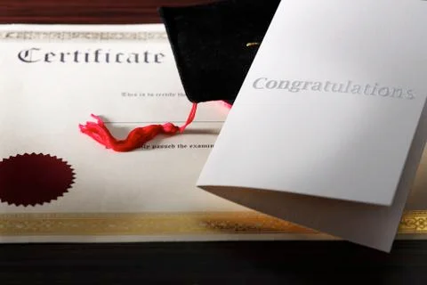 Congratulations Note Stock Photos