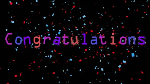 Confetti Animation Red Stock Videos – Royalty-Free HD & 4K Videos