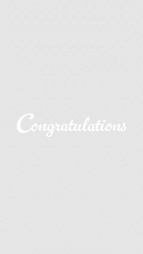 Congratulations text animation on transparent background – perfect for birthda Video stock 311236111