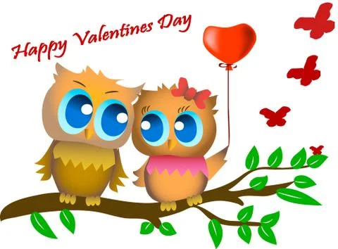 Congratulations on Valentine's Day Stock Illustration