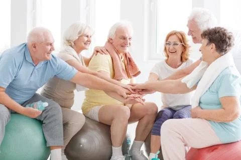 Congratulations for workout Stock Photos