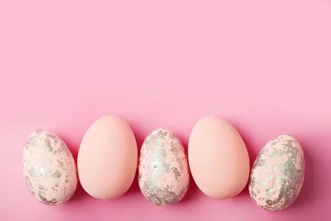 Congratulatory easter background. Background with copy space. Selective focus Stock Photos