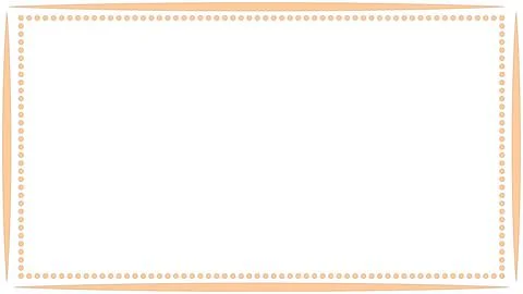 Congratulatory text box frame with dotted lines Stock Illustration